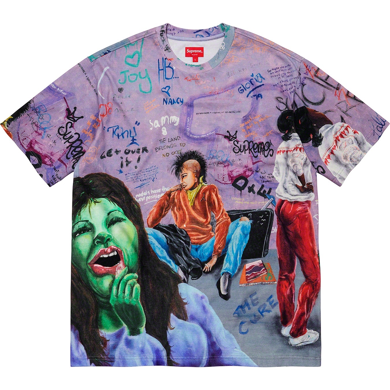 Lady Pink/Supreme S/S Top view 2